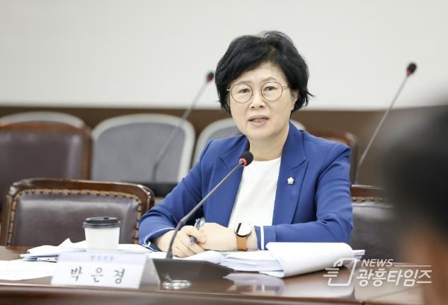 지난달 27일 기획행정위원회에서 이 조례안에 대해 설명하고 있는 박은경 의원의 모습.