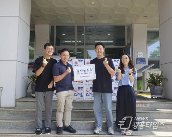열린농원, 추석 명절 맞아 시흥시 군자동에 라면 200상자 후원