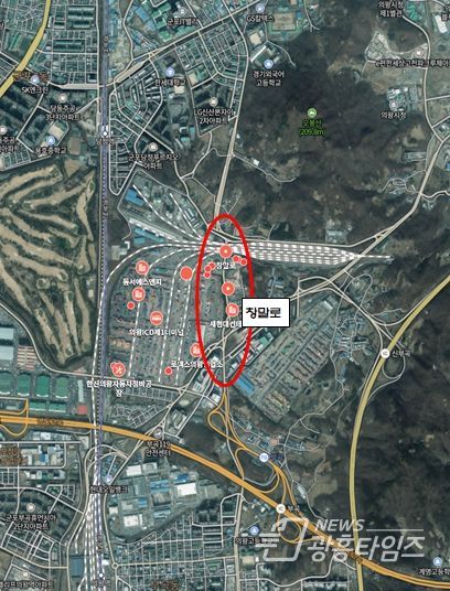 위치도(경기도 의왕시 275-1번지 일원)