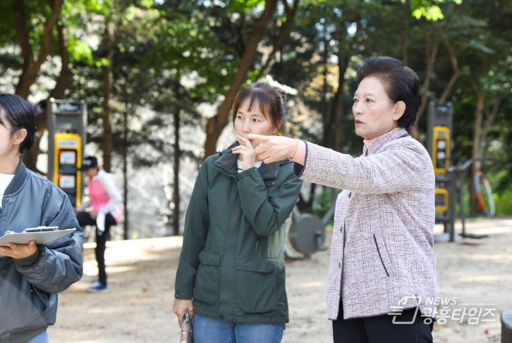이진분 안산시의회 의원, 시민 본위 현장활동 실시
