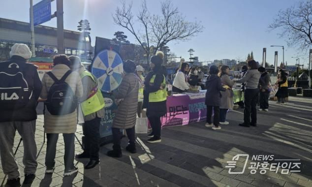 안산시,‘여성폭력 추방 주간’민·관·경 합동 폭력 예방 캠페인 마쳐