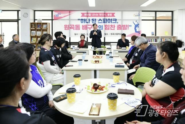 이민근 안산시장, 원곡동 주민들에게 희망 메시지 전달