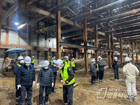 경기도, 도봉산~옥정선 3개 철도건설 현장서 해빙기 대비 안전점검