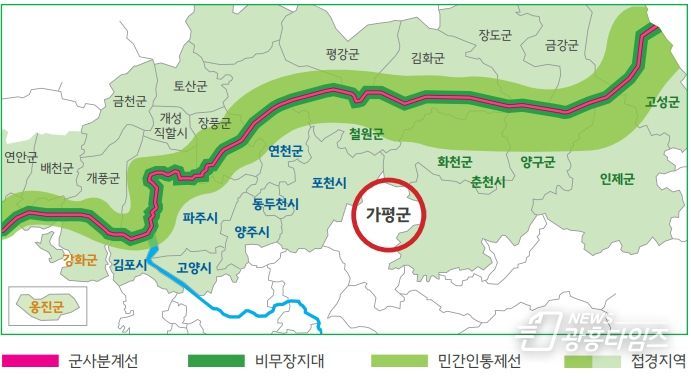 “가평군 접경지역 추가 지정, 경기북부대개조 프로젝트 가속화 기대”