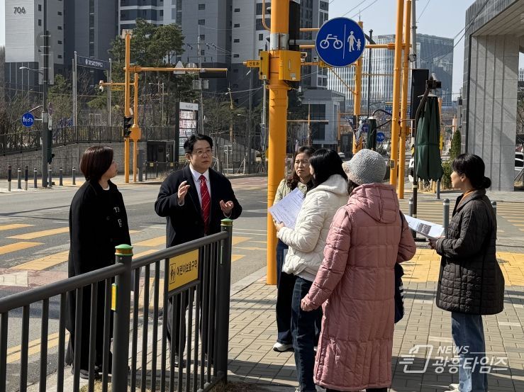 김현석 경기도의원, 갈현동 지식정보타운 방호울타리 정비 예산확보 총력