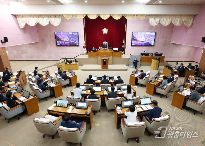 안양시의회, 제303회 정례회 개회