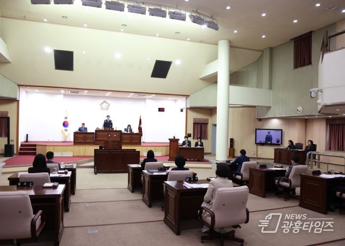 군포시의회 제282회 정례회 제2차 본회의 현장(20250620)