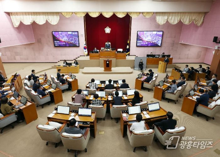 안양시의회, 제304회 임시회 개의