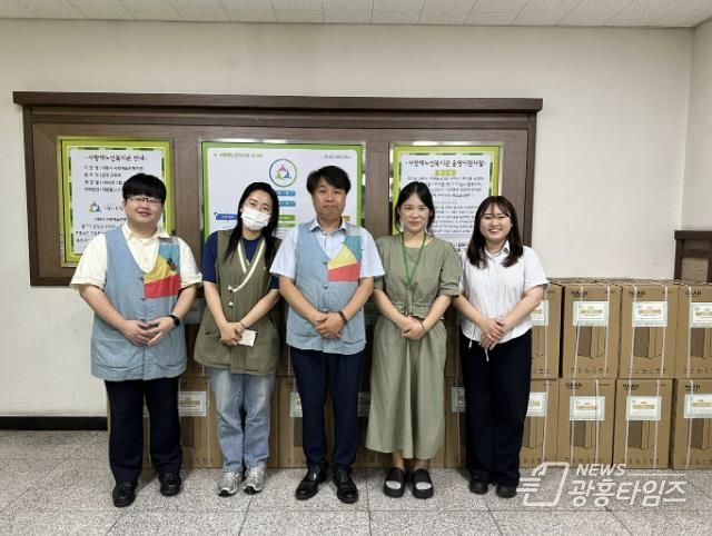 의왕시사회복지협의회, 복지 소외계층 50가구에 제습기 지원