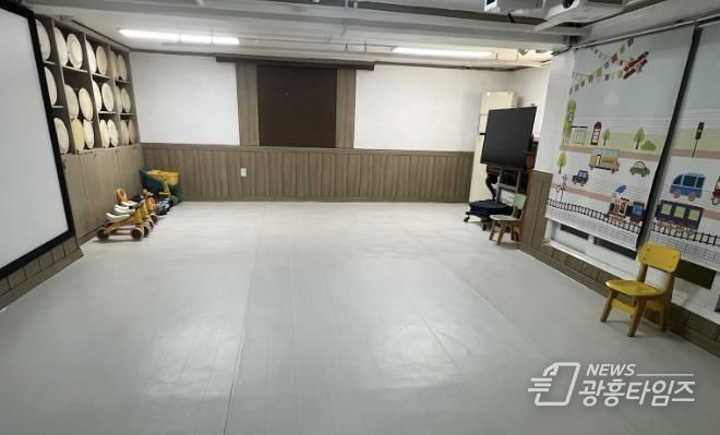 지난해 환경개선 지원에 참여, 보육환경을 개선한 또래또어린이집 전경