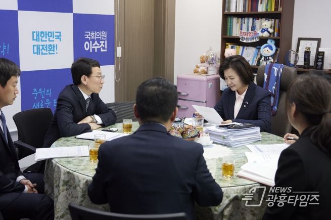 김성중·김대순 행정부지사, 국회 찾아 경기도 주요 국비사업 지원 요청