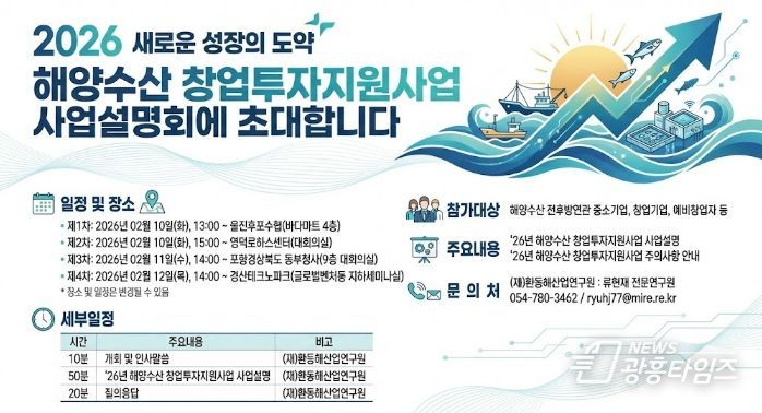 창업투자지원‘찾아가는 사업설명회’개최