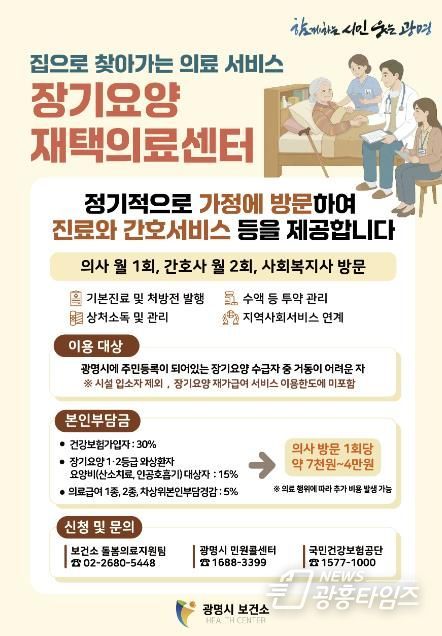 장기요양 재택의료센터 운영 안내문