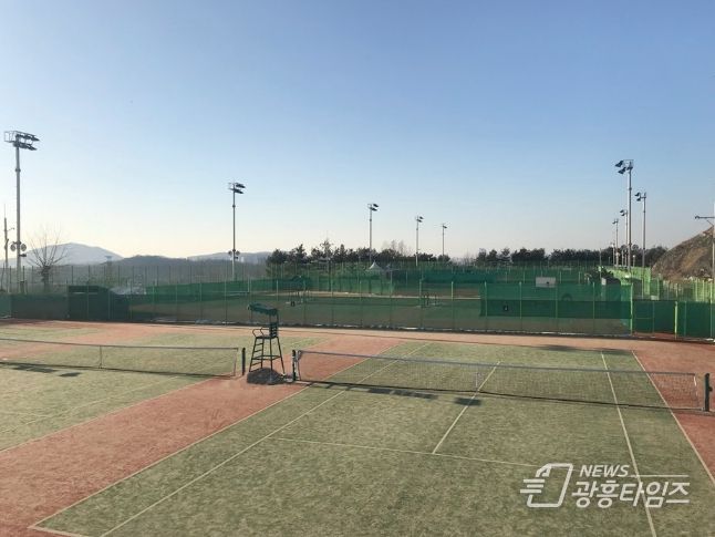 광명도시공사, 야외 체육시설 봄맞이 시설개선