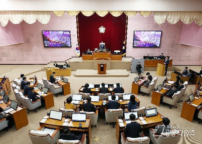 안양시의회, 제310회 임시회 개회